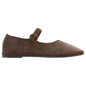 Store YORI JOMO - Mary Jane Flats - Marron Chocolate